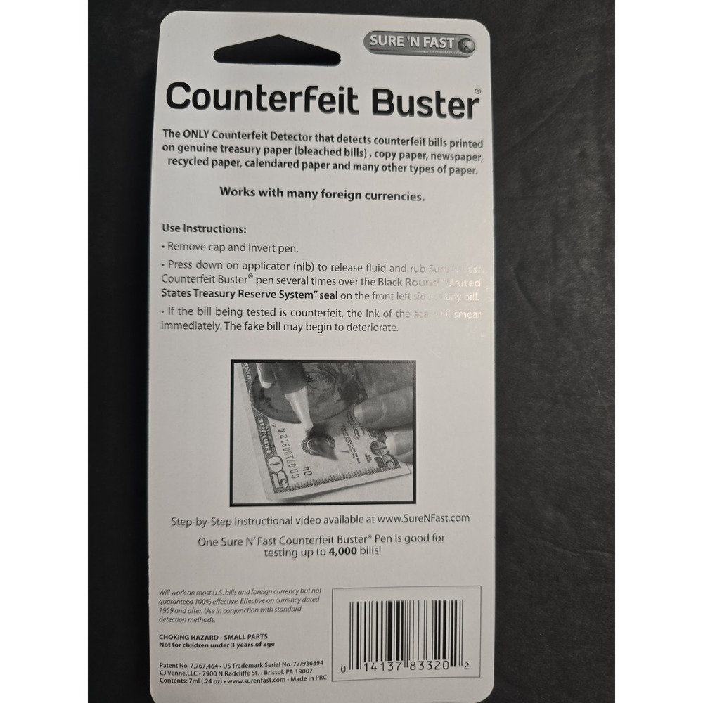 Counterfeit Buster Ink‎ Pen - Picture 2 of 2